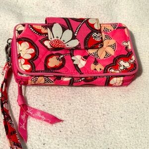 EUC Vera Bradley Pink Floral Wallet